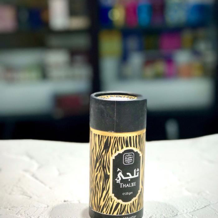 Naseem Thaljee Bakhoor- cylindrical box