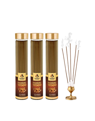 Coated Sandal oud less incense