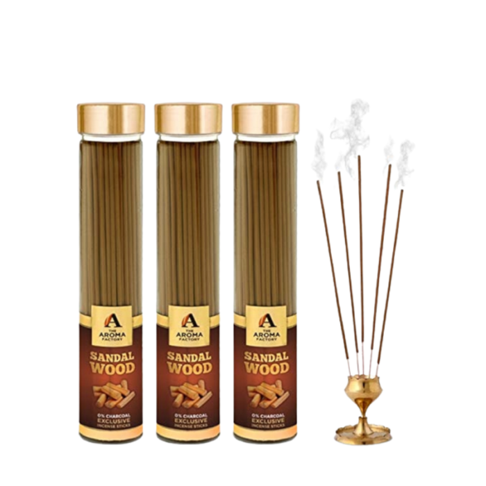 Coated Sandal oud less incense