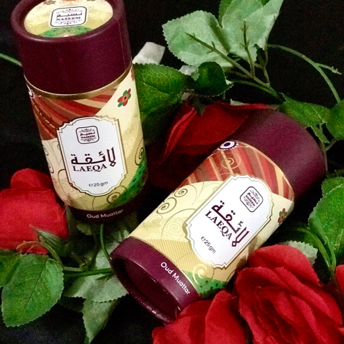 Naseem LAEQA Oud Muattar- Cylindrical Box