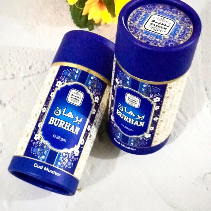 Naseem Burhan Bakhoor- cylindrical box