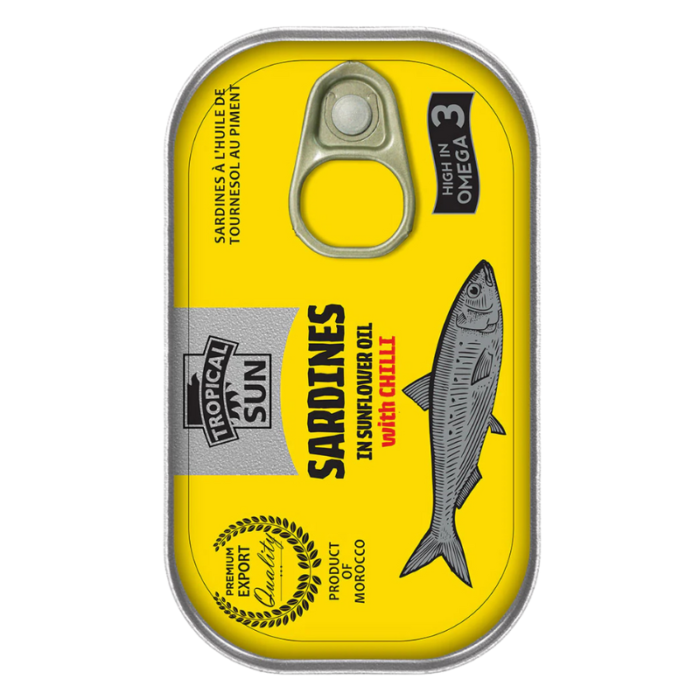 Tropical Sun Sardines in Olive Oil