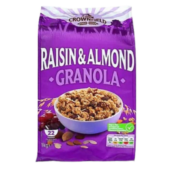 Crownfield Raisin & Almond Granola