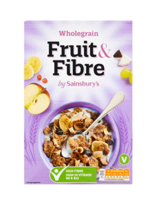 Sainsbury's Whole Grain Fruit & Fibre
