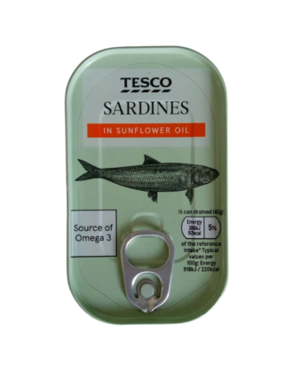 TESCO Sardines in Sunflower Oil