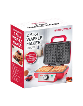 Global Gizmos 2 in 1 Waffle Maker