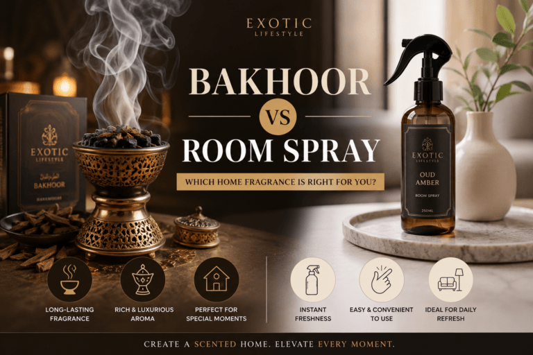 Bakhoor vs Room Spray: Which Home Fragrance Is Right for You?
